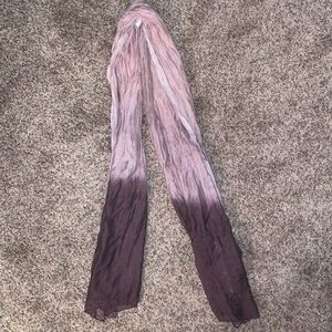 Purple scarf